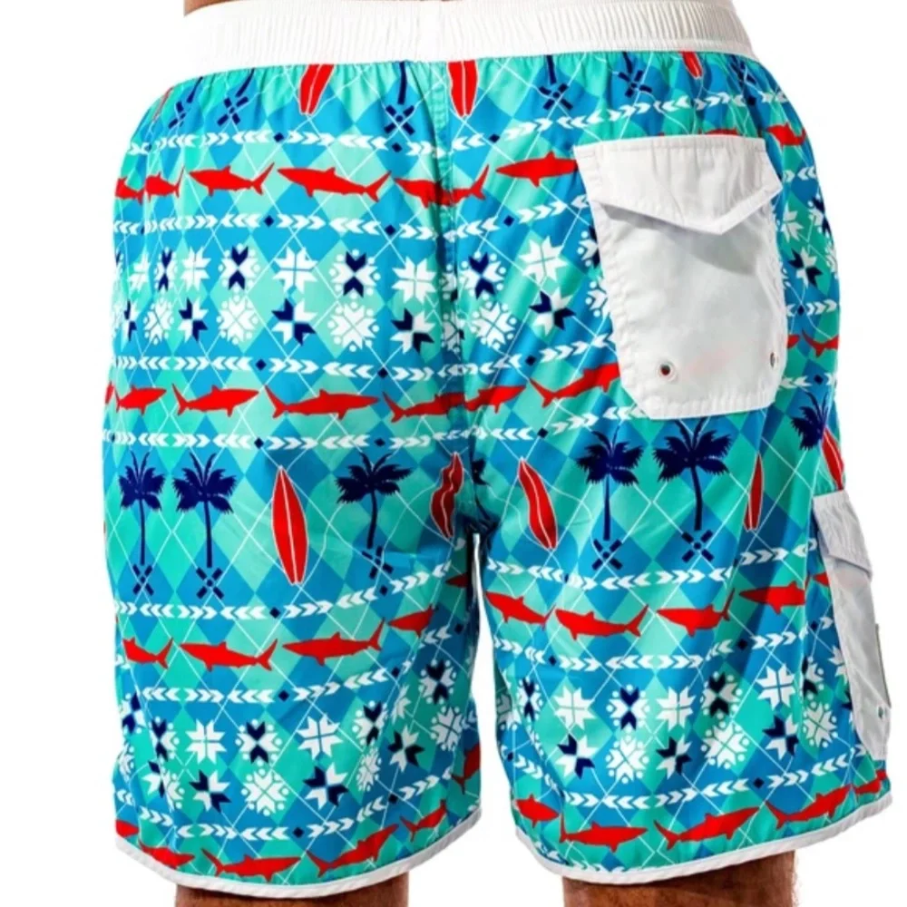 Truckers Swim Trunks, Size M